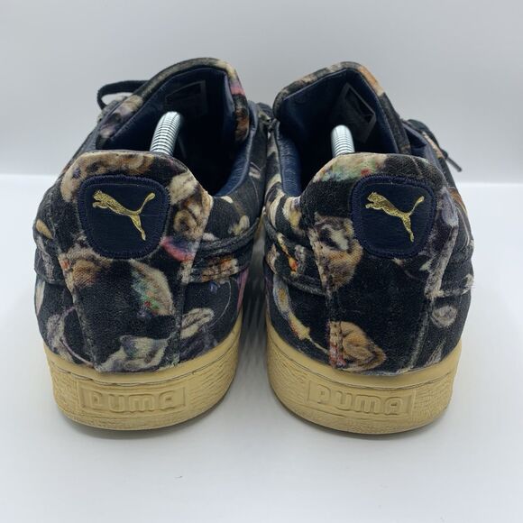 PUMA x House of Hackney Basket Classic Low Velvet Sneakers Men’s 11 - Picture 2 of 8